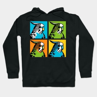 Pop Pacific Parrotlet Art - Cool Birds Hoodie